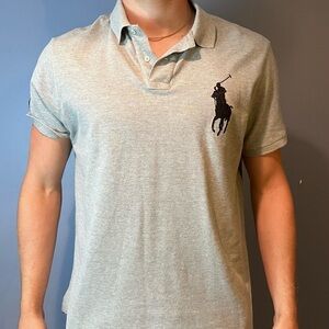 Lightly used polo Ralph Lauren big pony polo custom slim fit XL cotton shirt